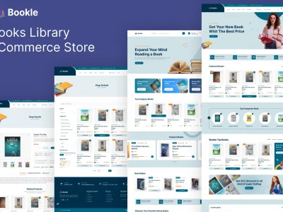 Bookle - Books Library eCommerce Store