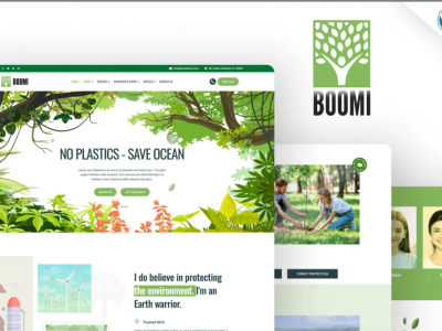 Boomi - Environment & Ecology WordPress Theme