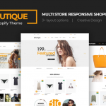 Boutique  Multi Store Responsive Shopify Theme
