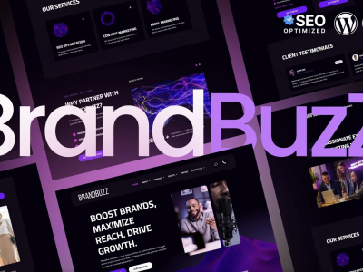 BrandBuzz - Digital Agency Elementor Kit
