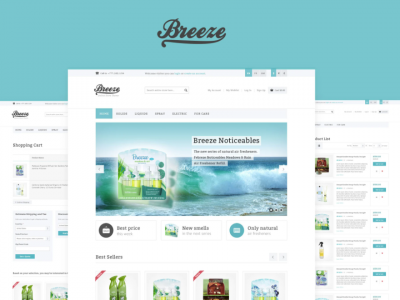 Breeze — Responsive Magento Theme