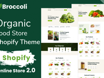 Broccoli - Organic Food Store Shopify Theme OS 2.0