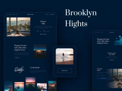 Brooklyn Heights - Private Villa & Hotel Elementor Template Kit