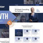 Browth - Corporate Consultant Elementor Template Kit