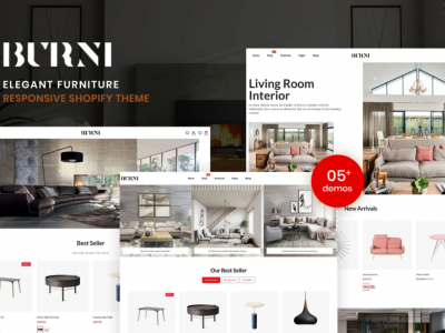 Burni - Elegant Furniture Shop For Shopify