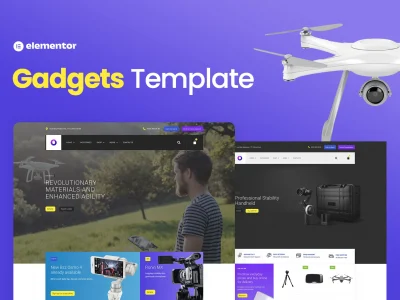 Bzzz – Gadgets eCommerce Elementor Template Kit