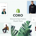 CORO – Minimal & Clean Fashion Shopify Theme