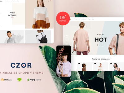 CZOR  Minimalist Shopify Theme