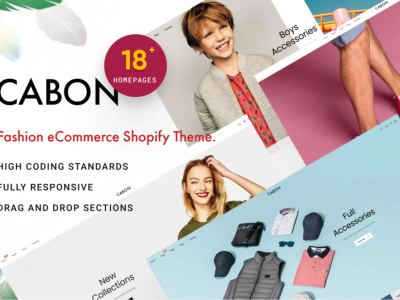 Cabon - Minimal Clean Multiple Shopify Theme