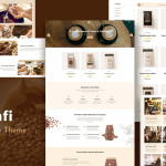 Cafi - Coffee Shops & Cafés Responsive Shopify
