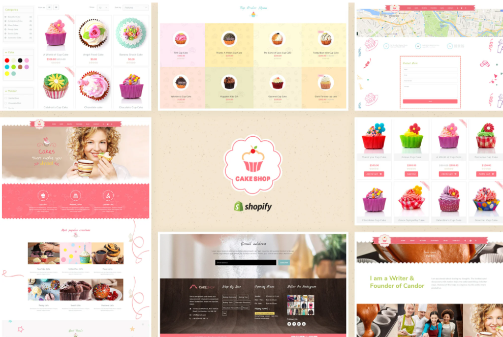 Cake Shop - Shopify Theme for Bakery and Cafe