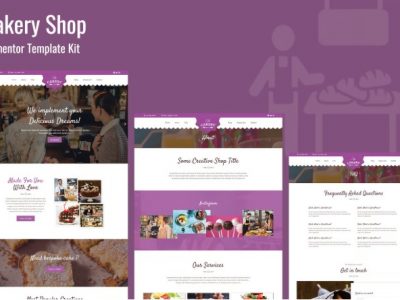 Cakeryshop - Bakery Business Template Kit