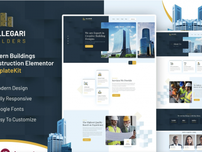 Callegari Builders | Elementor Template Kit