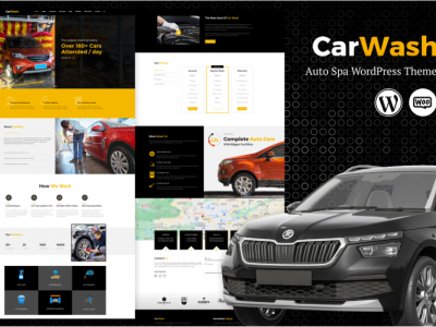 Car Wash - Auto Spa WordPress Theme