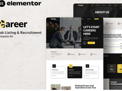 Career - Job Recruitment Elementor Template Kit
