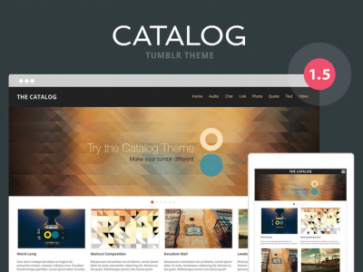 Catalog Tumblr Theme