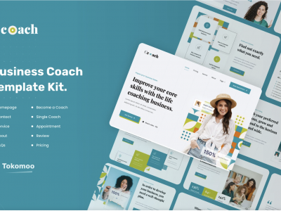 Ccoach | Business Coach Elementor Template Kit