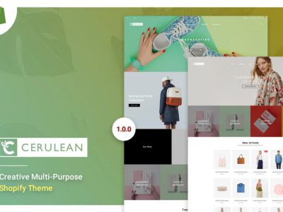 Cerulean - Creative Multi-Purpose Shopify Theme
