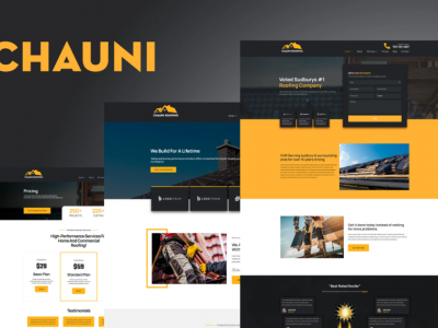 Chauni - Roofing Elementor Template Kit