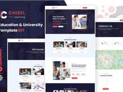 Chisel - Education & University Elementor Template Kit