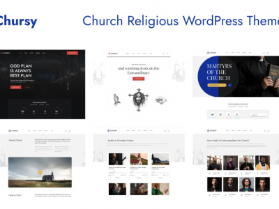 Church Religious WordPress Theme - Chursy