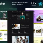 Cipher - Creative Agency Portfolio React Template