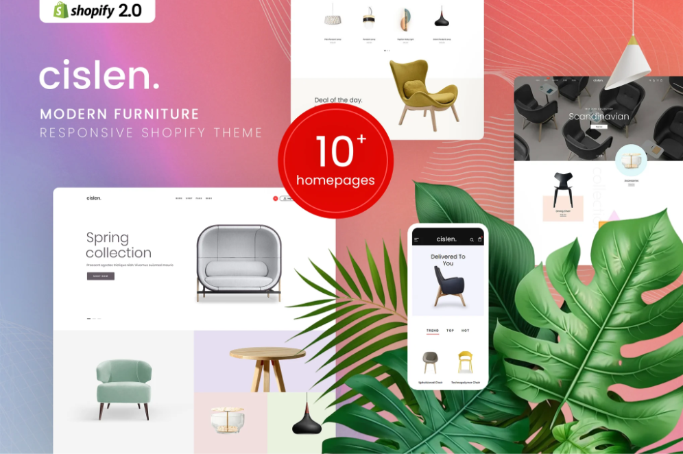 Cislen - Modern Furniture Responsive Shopify Theme