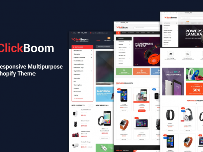 ClickBoom - Responsive Multipurpose Shopify Theme