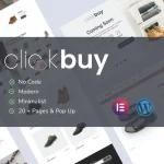 Clickbuy - Shoe Store Elementor Pro Template Kit
