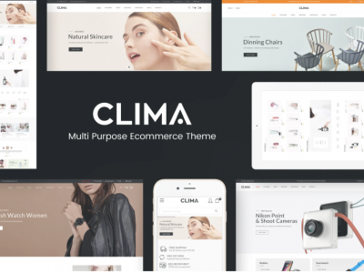 Clima - Responsive WooCommerce WordPress Theme