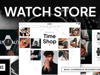 Clocki - Watch Store Elementor Pro Template Kit