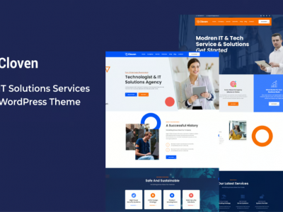 Cloven - IT Solutions Services WordPress Theme