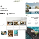 Coast - Luxury Hotel & Resort Elementor Template Kit