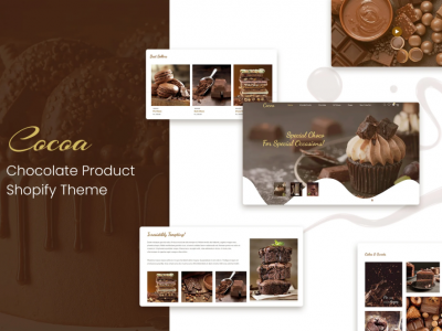 Cocoa - Chocolates Store Shopify Theme