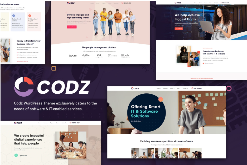 Codz - Software & IT Services Theme