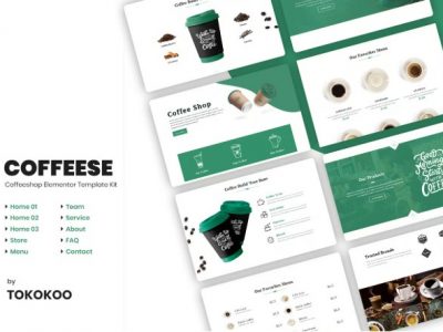 Coffesse | Cafe & Coffee Shop Elementor Template Kit
