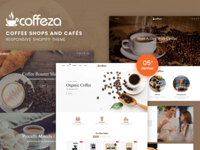 Coffeza - Coffee Shops and Cafés Shopify Theme