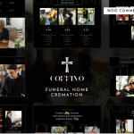 Coffino - Funeral Home Services & Cremation Elementor Pro Template Kit