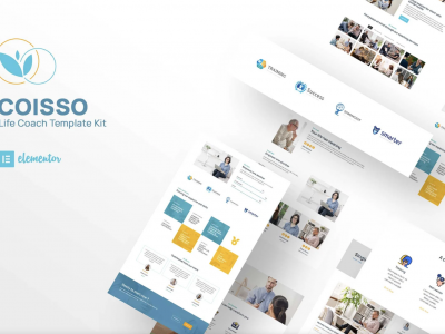 Coisso - Life Coach Elementor Template Kit