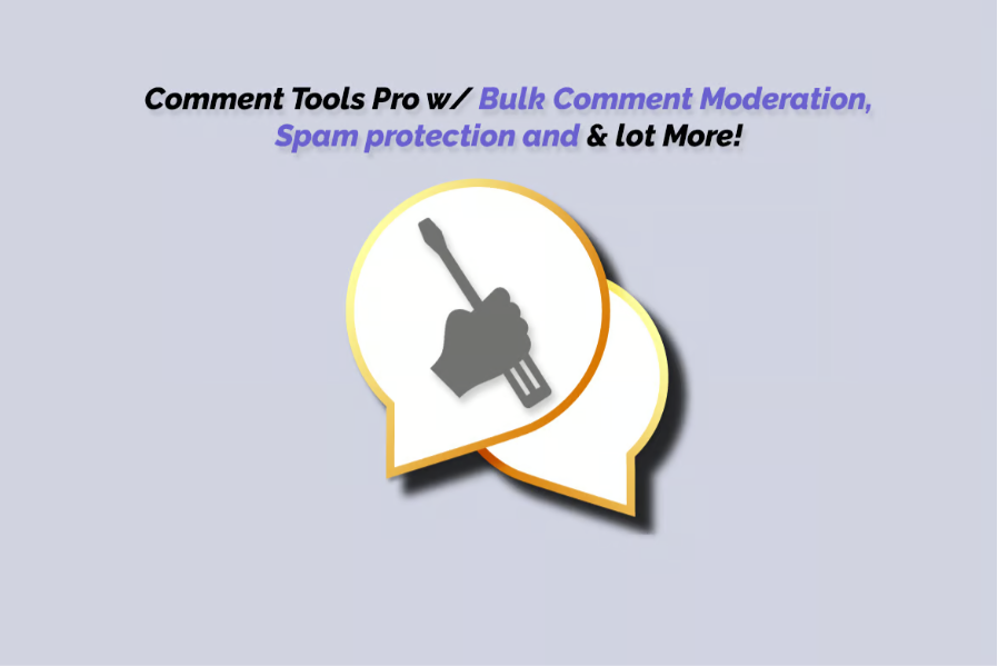 Comment Tools - Auto Moderation, Spam Protection