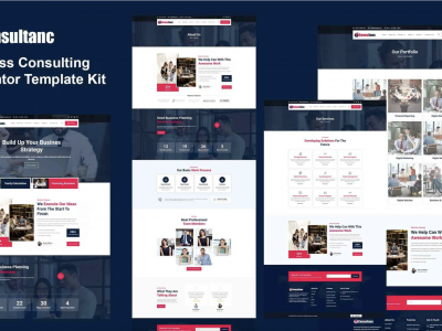Consultanc - Business Consulting Elementor Template Kit