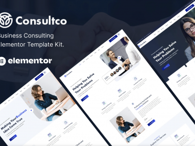 Consultco – Consulting Business Elementor Template Kit
