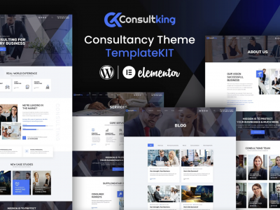 Consultking - Business Elementor Template Kit