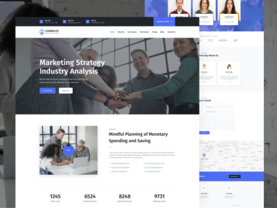 Consults - Consulting and Finance Unbounce Landing