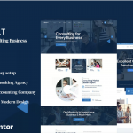 Conult - Consulting Business Elementor Template Kit