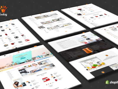 Cooksy - Kitchen Utensils Shopify Theme
