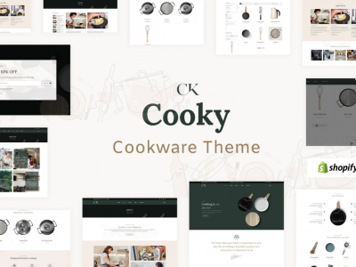 Cooky - Kitchen Tools & Furniture Shopify Theme