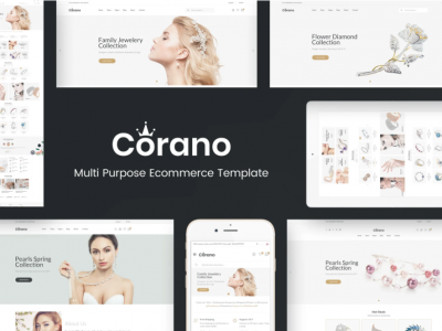 Corano - Jewellery OpenCart Theme