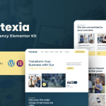 Cortexia - Digital Agency Elementor Template Kit