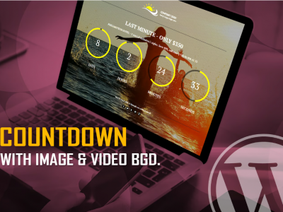 CountDown With Image or Video Background WP Plugin